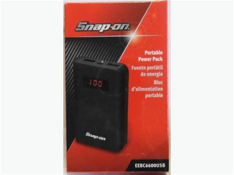 snap on portable power pack